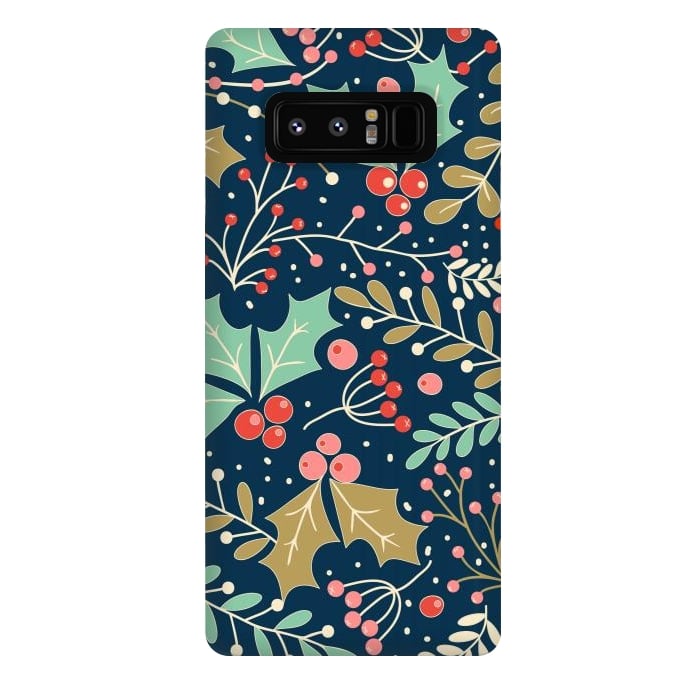 Galaxy Note 8 StrongFit Holly Jolly Christmas by ArtsCase