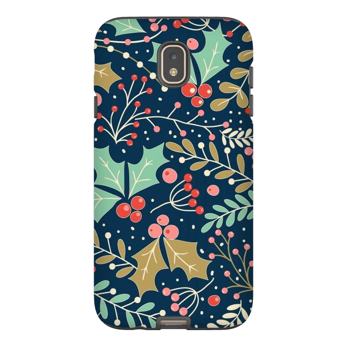 Galaxy J7 StrongFit Holly Jolly Christmas by ArtsCase