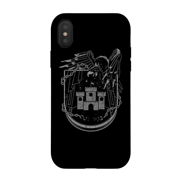 iPhone Xs / X StrongFit Dark Empire by Afif Quilimo
