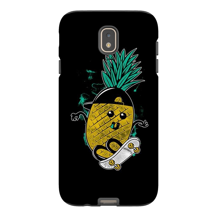 Galaxy J7 StrongFit Pineapple Skateboarding by Afif Quilimo