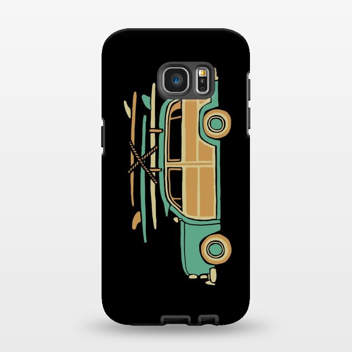 Galaxy S7 EDGE StrongFit Surf Car by Afif Quilimo