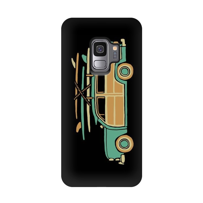 Galaxy S9 StrongFit Surf Car by Afif Quilimo