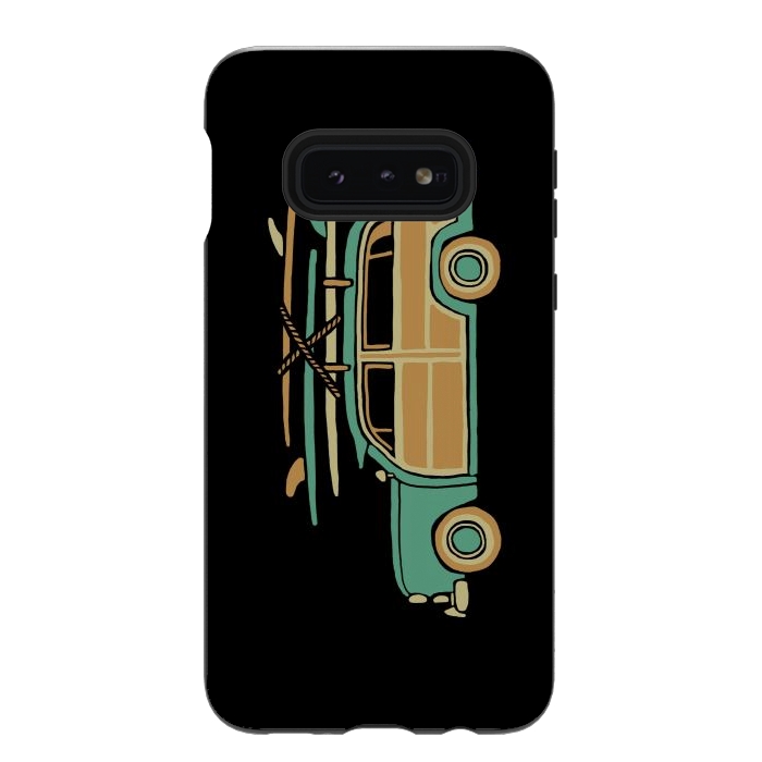 Galaxy S10e StrongFit Surf Car by Afif Quilimo