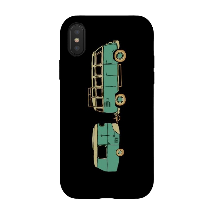 iPhone Xs / X StrongFit Adventure Car by Afif Quilimo