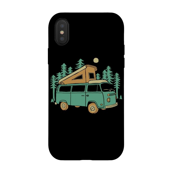 iPhone Xs / X StrongFit Go Wilderness by Afif Quilimo