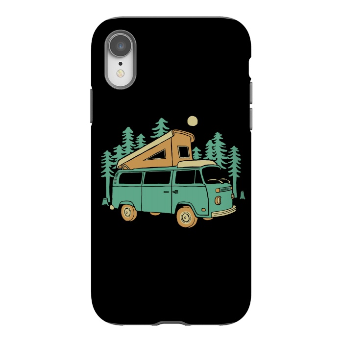 iPhone Xr StrongFit Go Wilderness by Afif Quilimo