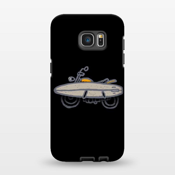 Galaxy S7 EDGE StrongFit Surf Biker by Afif Quilimo