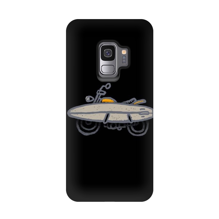 Galaxy S9 StrongFit Surf Biker by Afif Quilimo