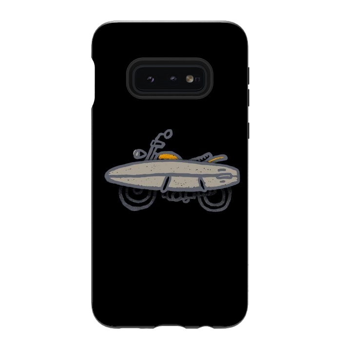Galaxy S10e StrongFit Surf Biker by Afif Quilimo
