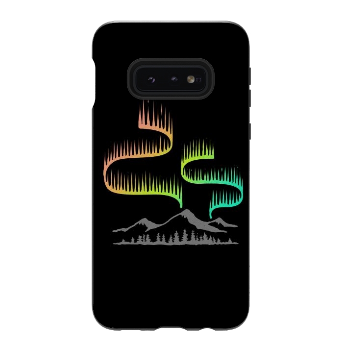 Galaxy S10e StrongFit Aurora by Afif Quilimo
