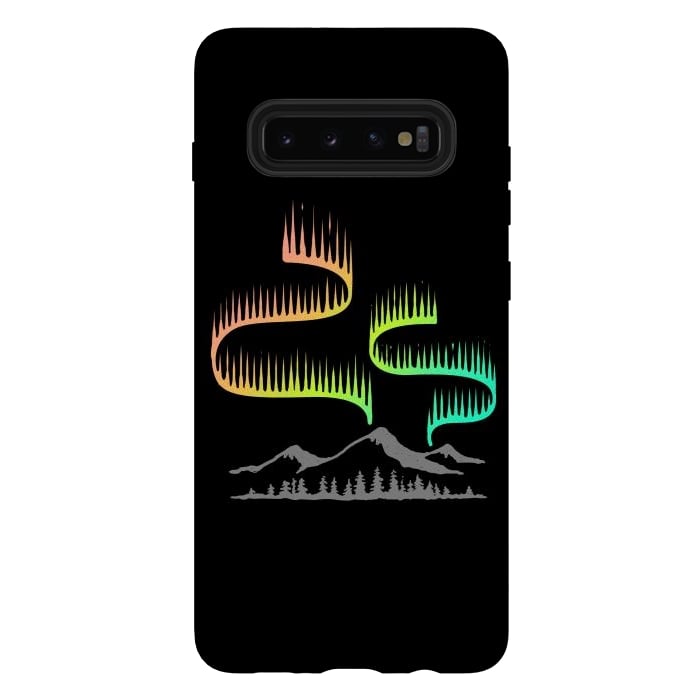 Galaxy S10 plus StrongFit Aurora by Afif Quilimo
