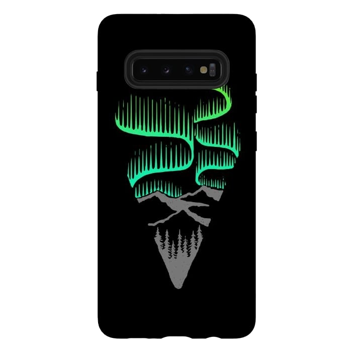 Galaxy S10 plus StrongFit Aurora Borealis by Afif Quilimo