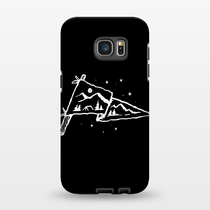 Galaxy S7 EDGE StrongFit Camp Flag by Afif Quilimo