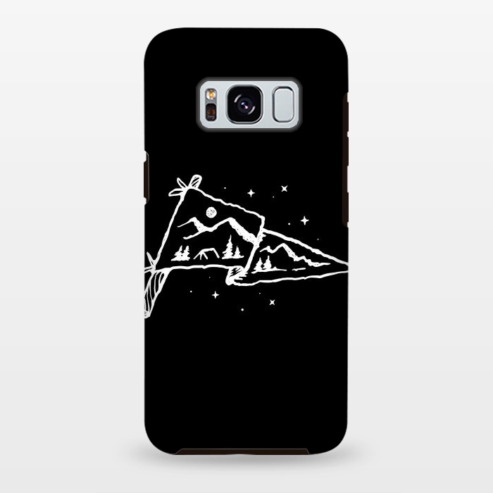 Galaxy S8 plus StrongFit Camp Flag by Afif Quilimo