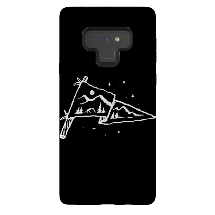 Galaxy Note 9 StrongFit Camp Flag by Afif Quilimo