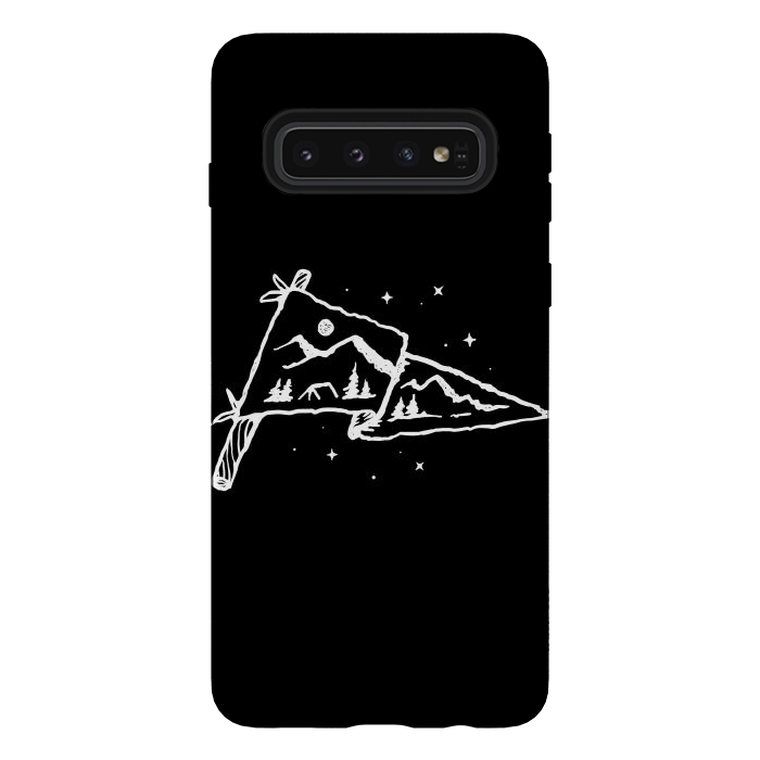 Galaxy S10 StrongFit Camp Flag by Afif Quilimo