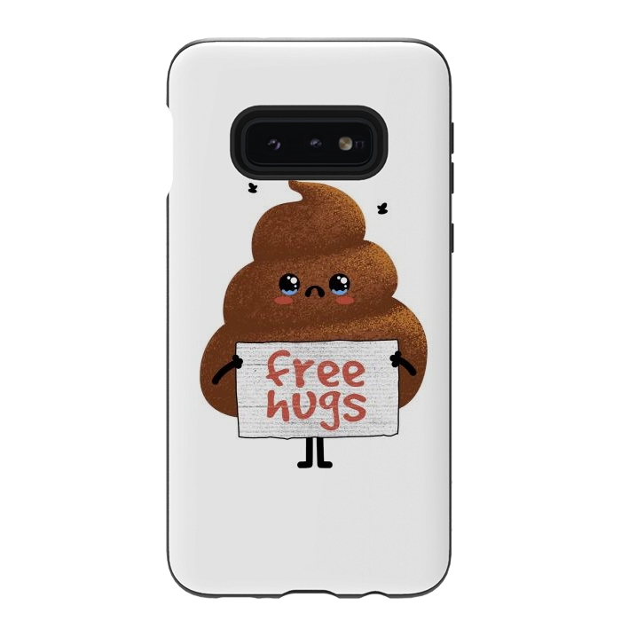 Galaxy S10e StrongFit Free Hugs Poop by Afif Quilimo