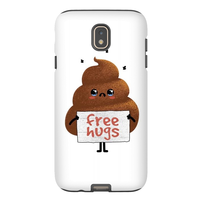 Galaxy J7 StrongFit Free Hugs Poop by Afif Quilimo