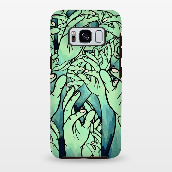 Galaxy S8 plus StrongFit Zombies! by Steve Wade (Swade)