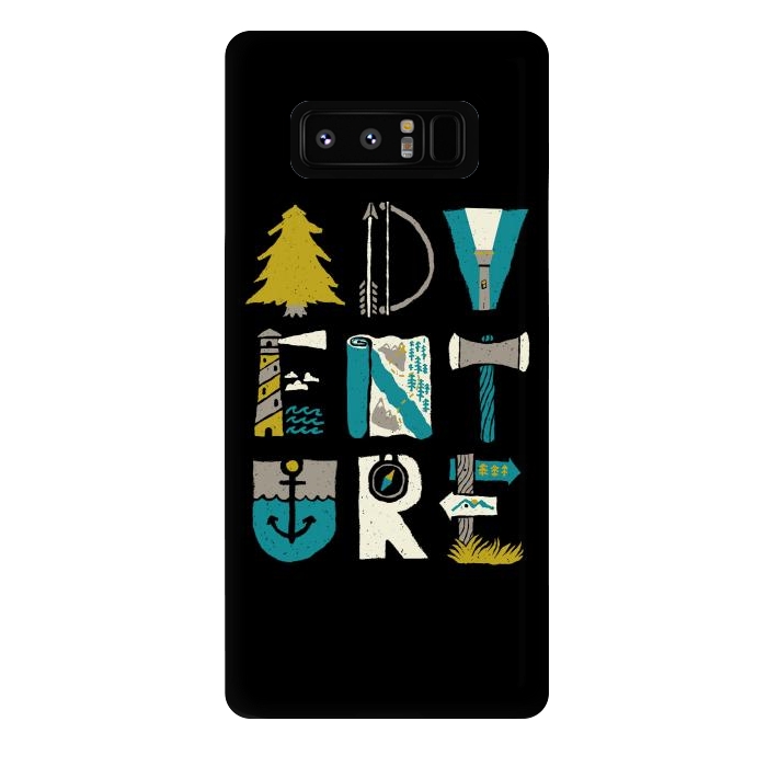 Galaxy Note 8 StrongFit Adventure Typo by Afif Quilimo