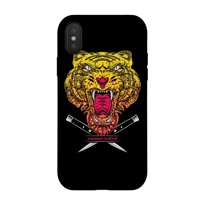 iPhone Xs / X StrongFit Warrior Instinct by Afif Quilimo