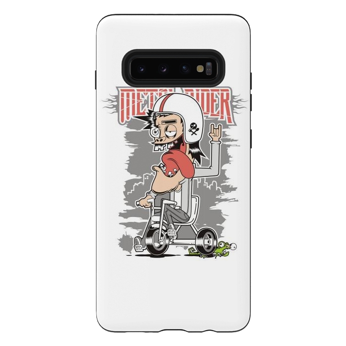 Galaxy S10 plus StrongFit Metal Riders by Afif Quilimo