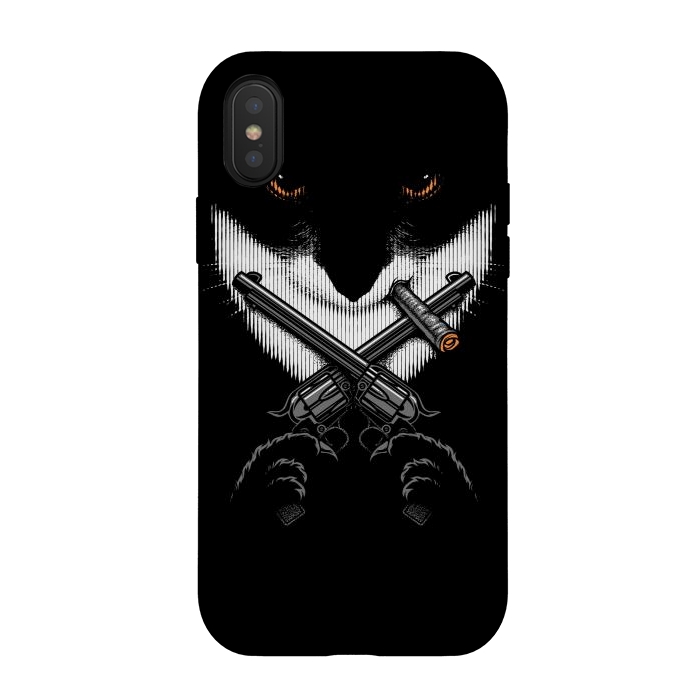 iPhone Xs / X StrongFit Mafiacat by Afif Quilimo