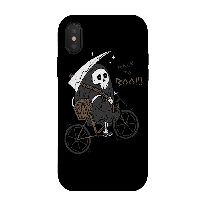 iPhone Xs / X StrongFit Back to Boo!!! by Afif Quilimo