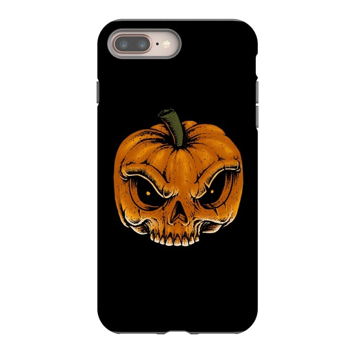 iPhone 7 plus StrongFit Skull Pumkin by Afif Quilimo