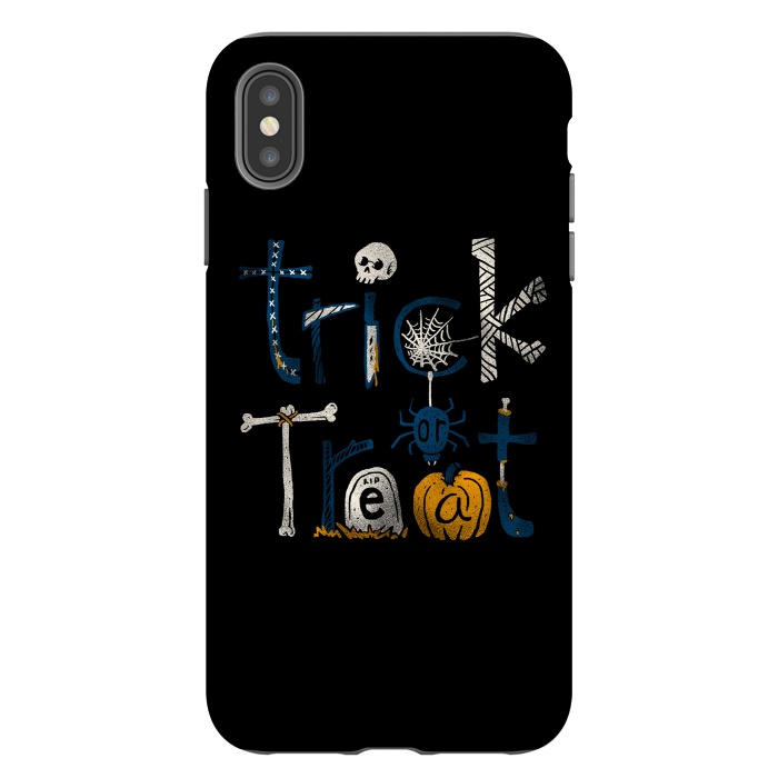 iPhone Xs Max StrongFit Trick or Treat by Afif Quilimo