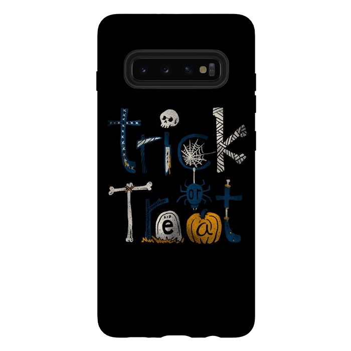 Galaxy S10 plus StrongFit Trick or Treat by Afif Quilimo
