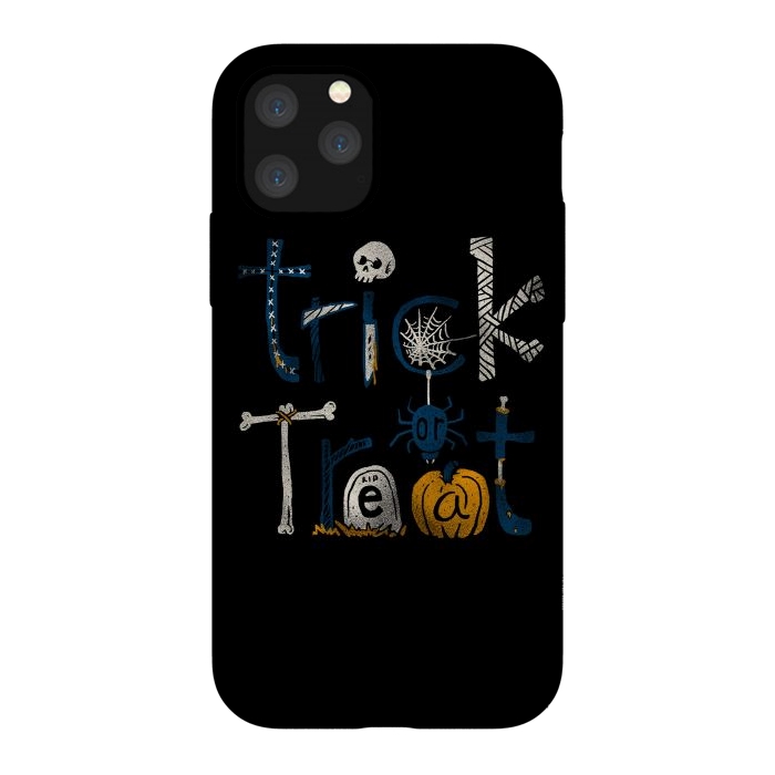 iPhone 11 Pro StrongFit Trick or Treat by Afif Quilimo