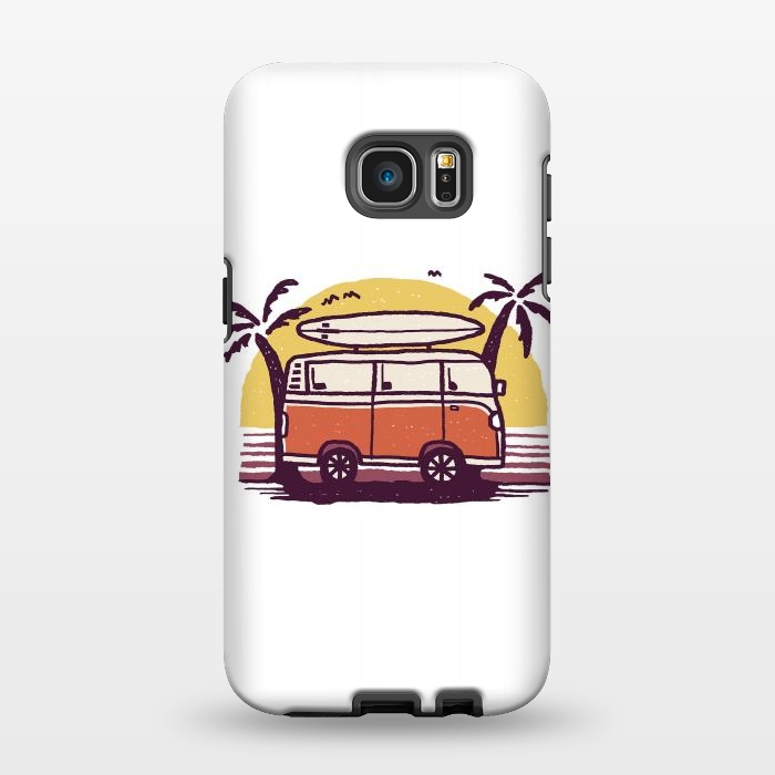 Galaxy S7 EDGE StrongFit Sunset Van 2 by Afif Quilimo