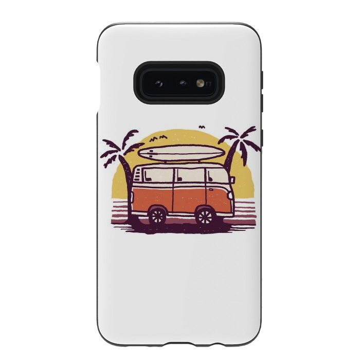 Galaxy S10e StrongFit Sunset Van 2 by Afif Quilimo