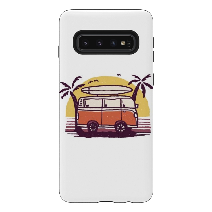 Galaxy S10 StrongFit Sunset Van 2 by Afif Quilimo