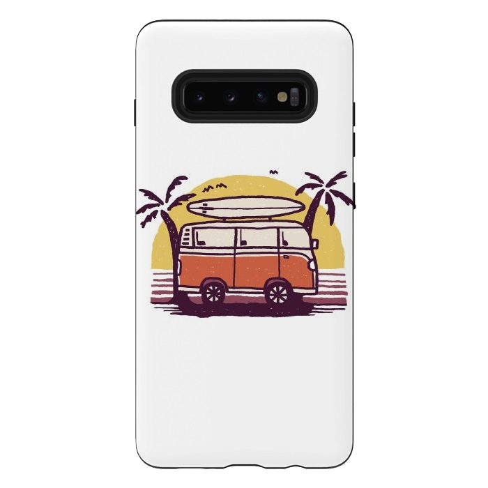 Galaxy S10 plus StrongFit Sunset Van 2 by Afif Quilimo