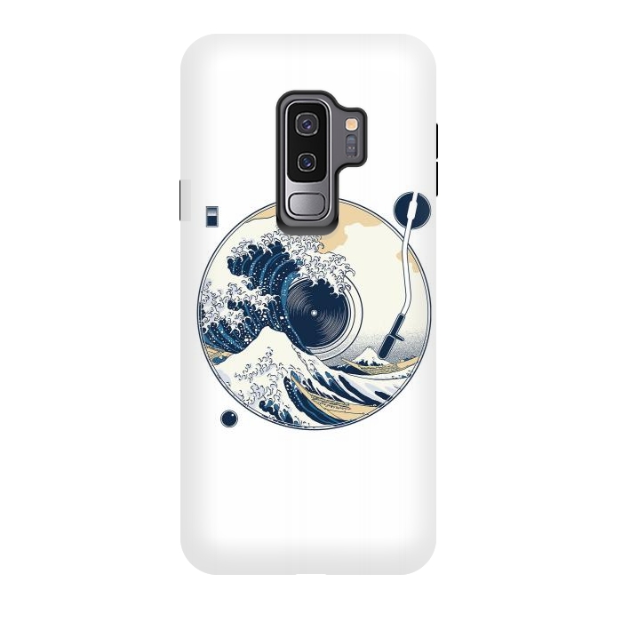 Galaxy S9 plus StrongFit The Great Wave off Sound by Afif Quilimo