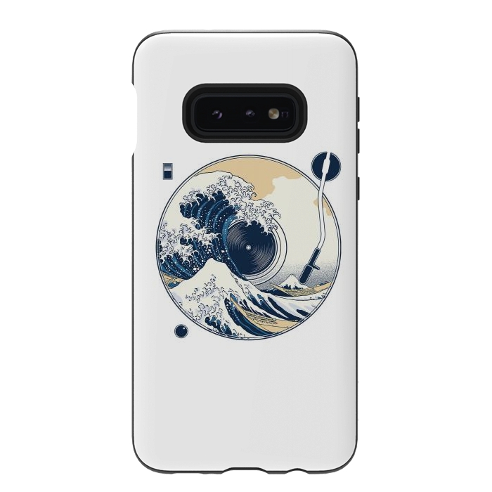 Galaxy S10e StrongFit The Great Wave off Sound by Afif Quilimo