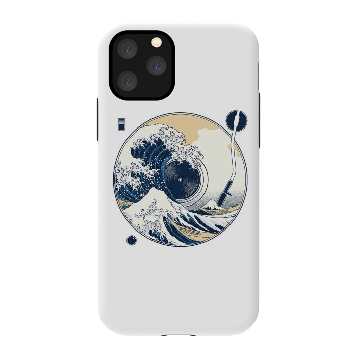 iPhone 11 Pro StrongFit The Great Wave off Sound by Afif Quilimo