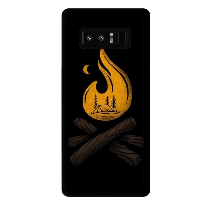 Galaxy Note 8 StrongFit Camp & Bonfire by Afif Quilimo