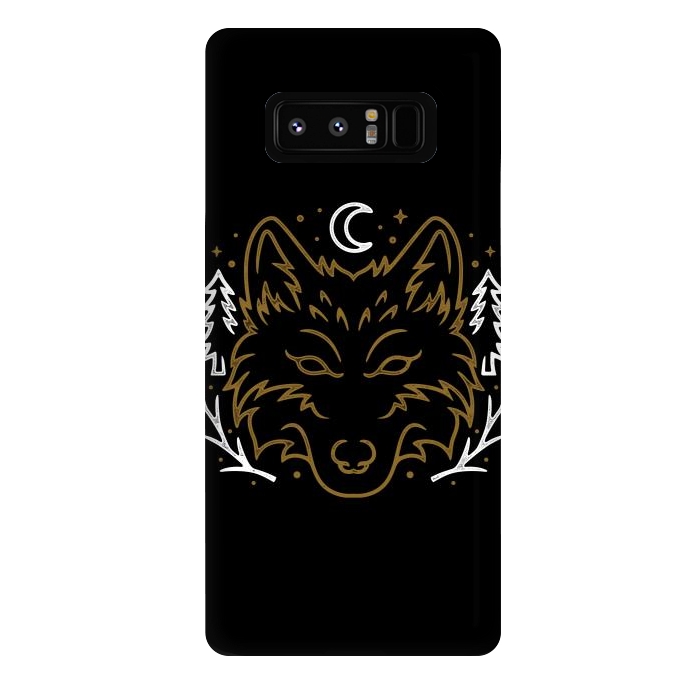 Galaxy Note 8 StrongFit Wolf Bench by Afif Quilimo