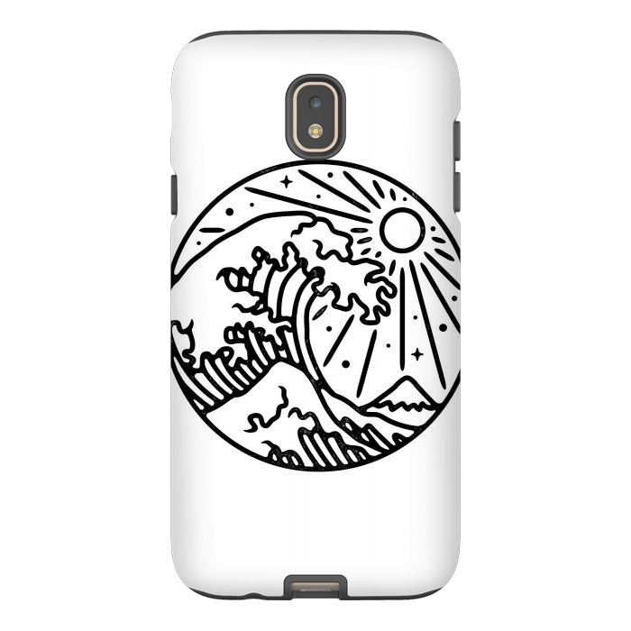 Galaxy J7 StrongFit The Great Wave 2 by Afif Quilimo