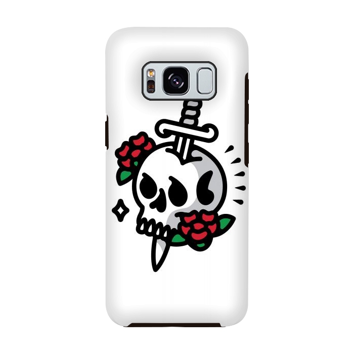 Galaxy S8 StrongFit Death Flower Tattoo by Afif Quilimo