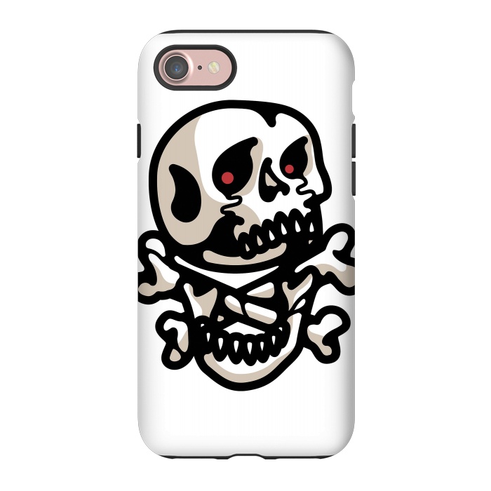 iPhone 7 StrongFit Crossbones by Afif Quilimo