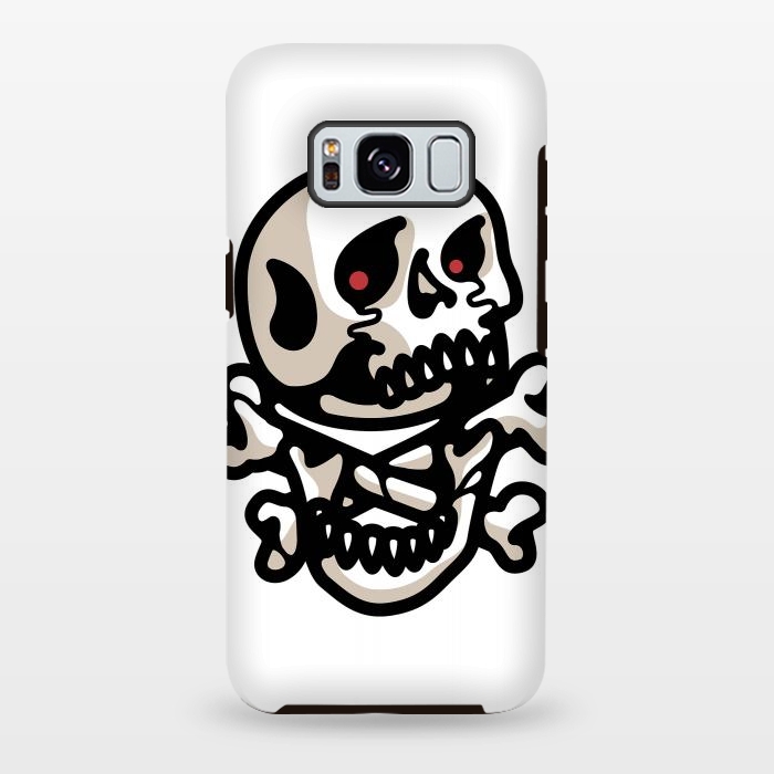 Galaxy S8 plus StrongFit Crossbones by Afif Quilimo