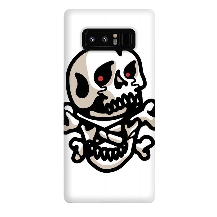 Galaxy Note 8 StrongFit Crossbones by Afif Quilimo