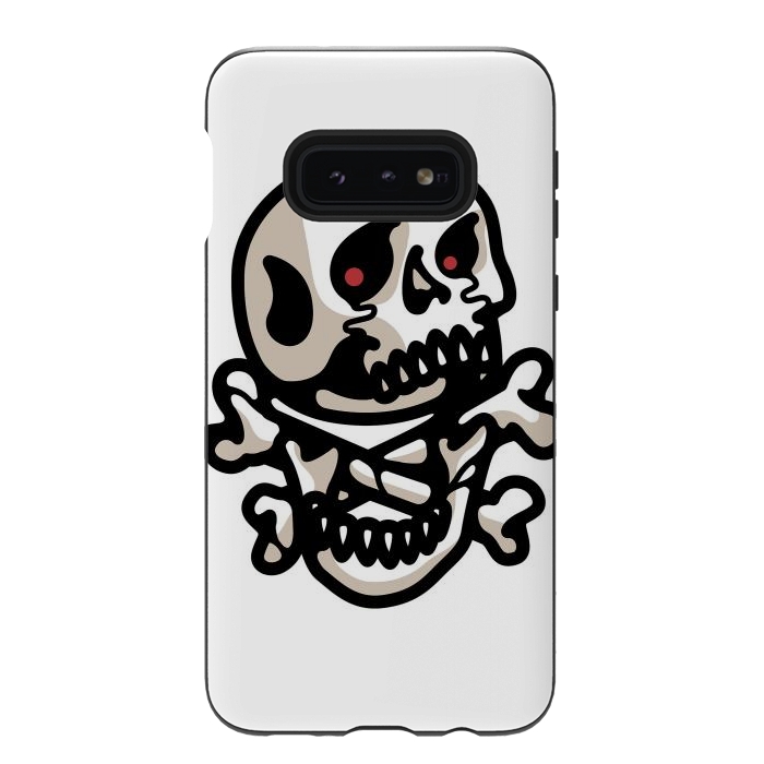 Galaxy S10e StrongFit Crossbones by Afif Quilimo
