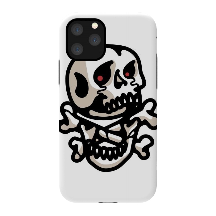 iPhone 11 Pro StrongFit Crossbones by Afif Quilimo