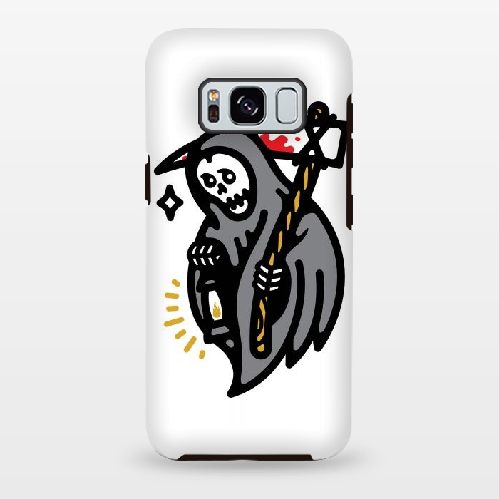 Galaxy S8 plus StrongFit Grim Lantern by Afif Quilimo