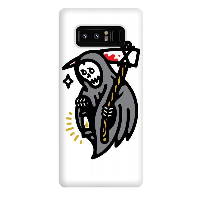 Galaxy Note 8 StrongFit Grim Lantern by Afif Quilimo